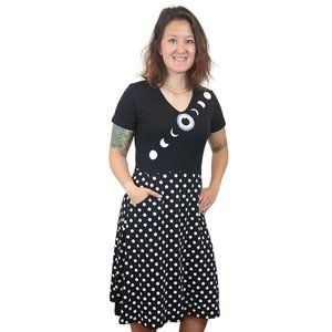 Solar Eclipse Glow-in-the-Dark Dress